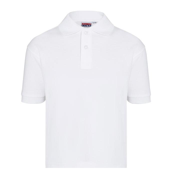 David Luke Poloshirt Junior 100% Cotton - The School Shop UK