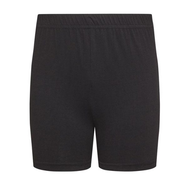 David Luke Girls Stretch Cotton Gym Shorts