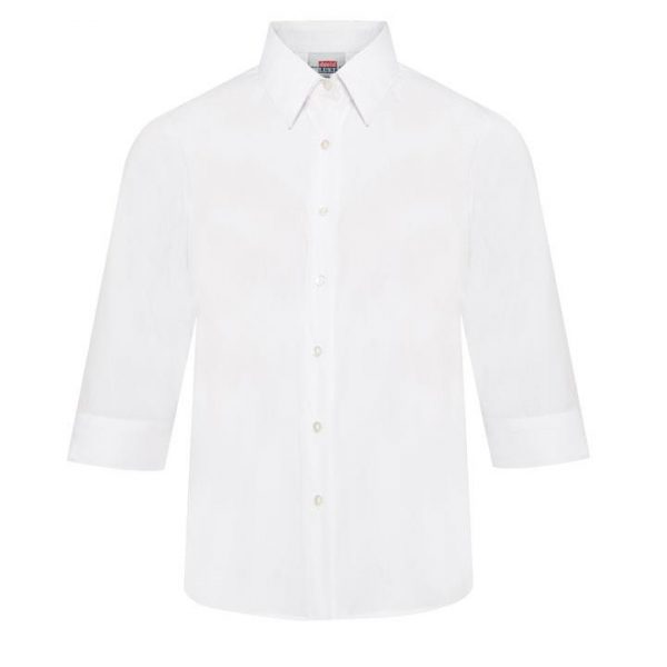 David Luke Girls 3/4 Sleeve Standard Blouse (Twin Pack)