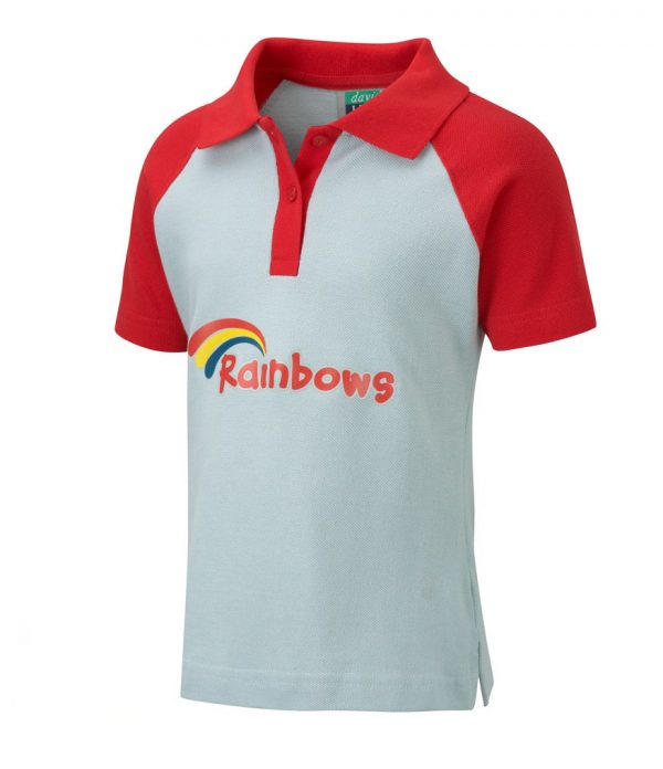 David Luke Rainbows Polo Shirt