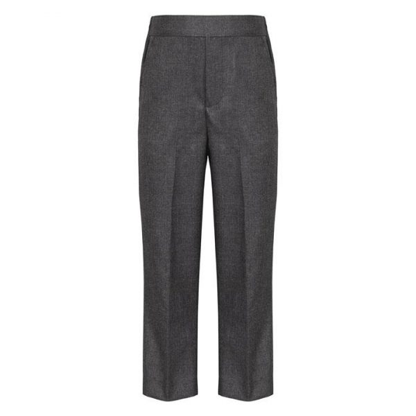 David Luke Pull Up Flat Front Trousers