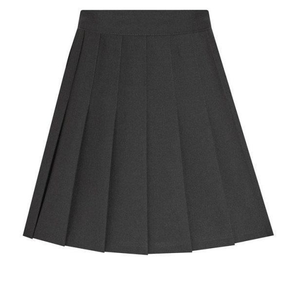 David Luke Junior Stiched Down Knife Pleat Skirt - The School Shop UK