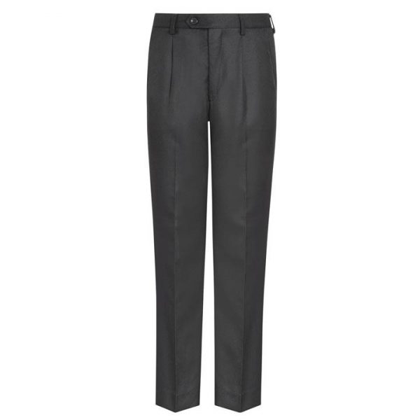 David Luke Single Pleat Elastic Back Trousers