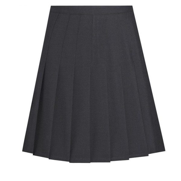 David Luke Stitched Down Knife Pleat Skirt