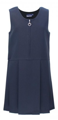 grey school pinafore age 13