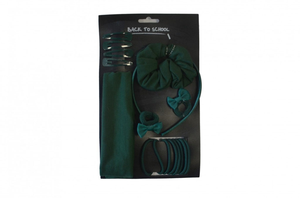 Back To School Hair Accessories Green The School Shop UK