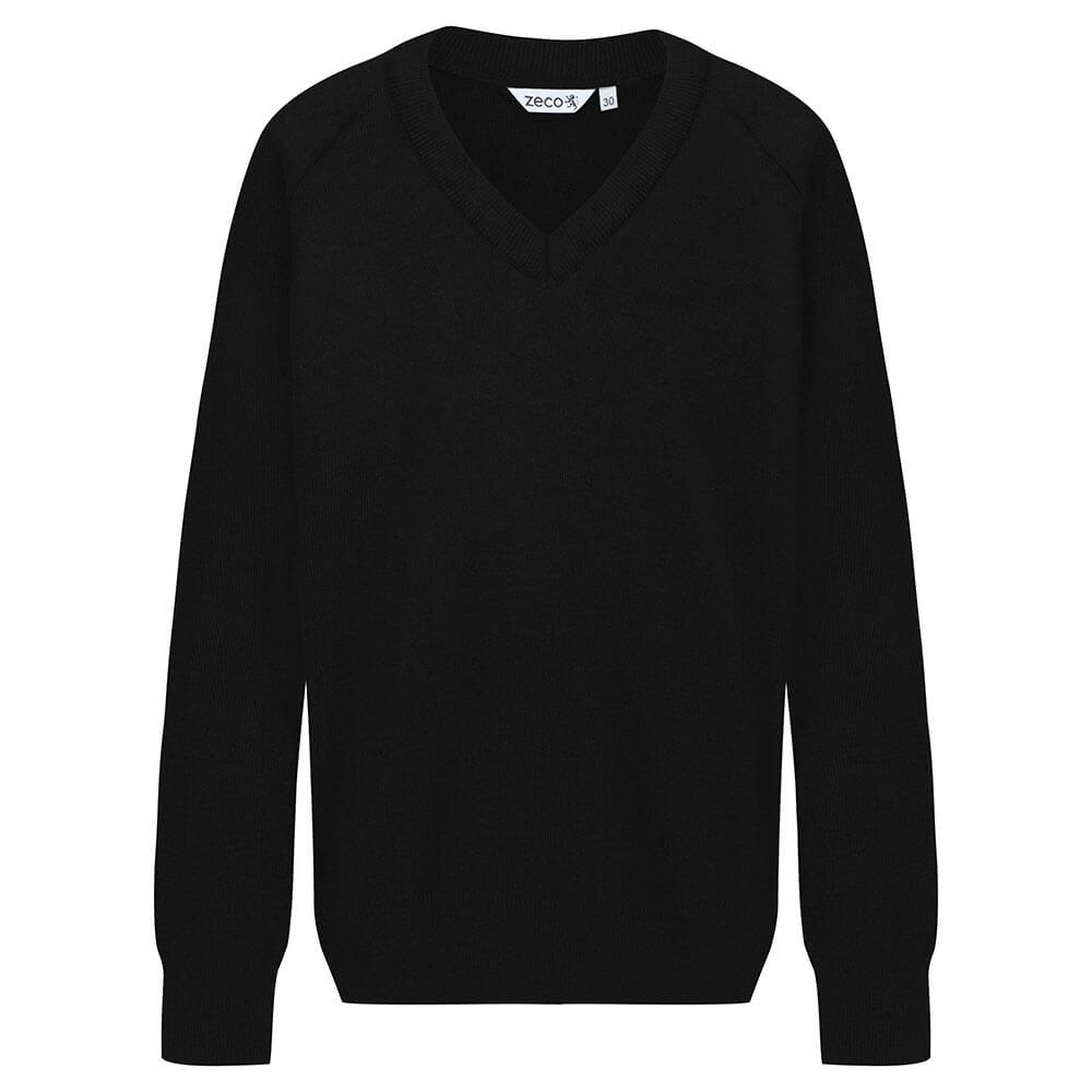 Unisex Knitted V-Neck Jumper