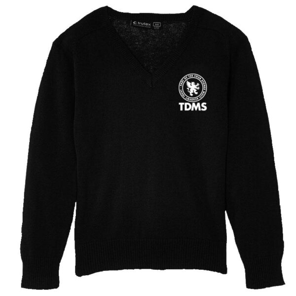 The De Montfort School Unisex V-Neck Sweatshirt